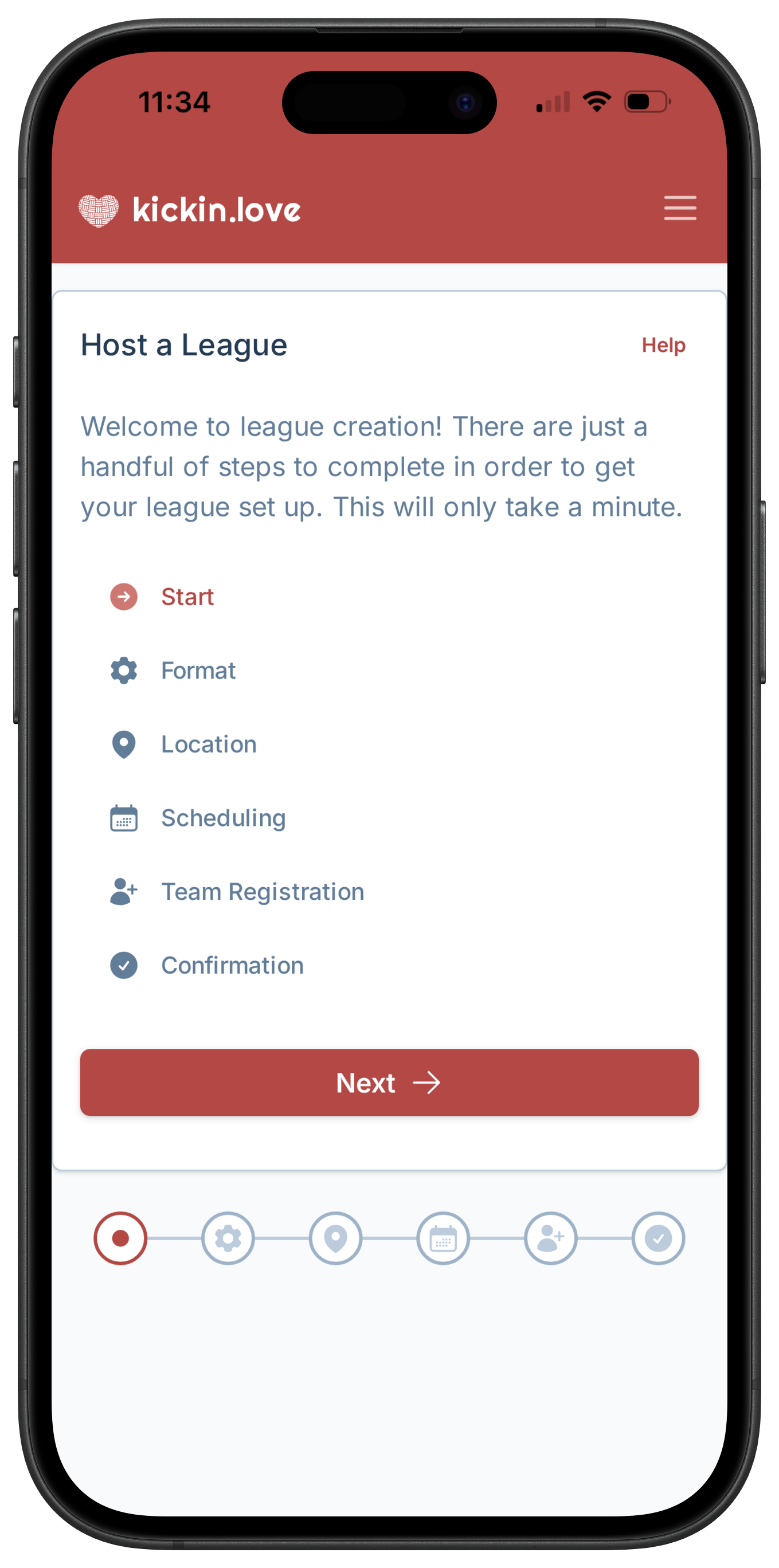 Create your league