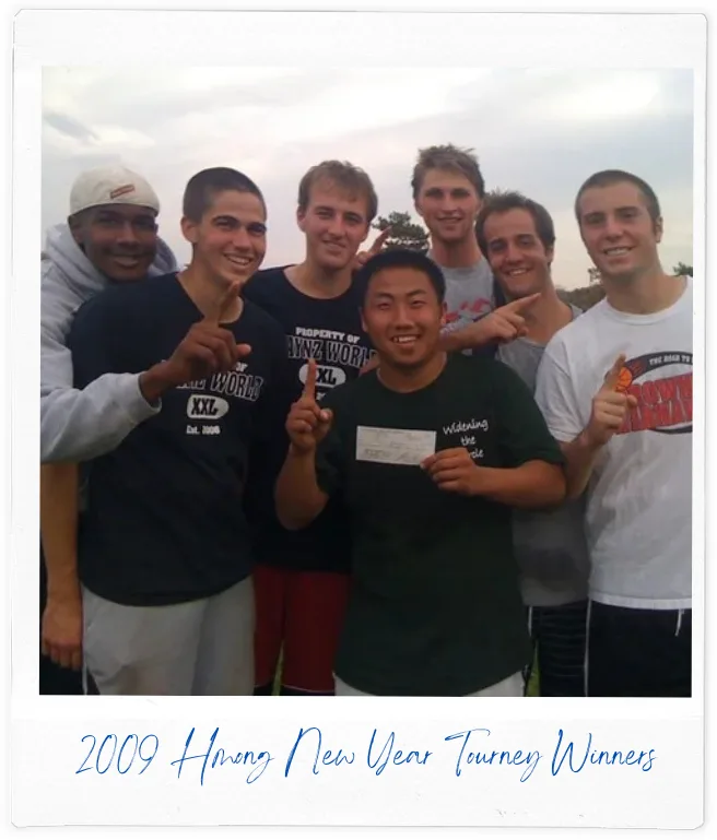 2009 Hmong New Year Men's 6s Grass Volleyball Tournament Champions - West Salem, WI
