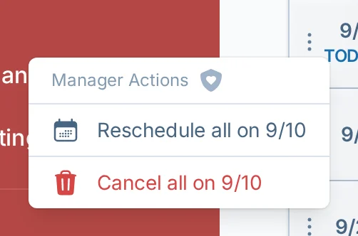 Cancel all games on one date in kickin.love, a kickball scheduling app for rec leagues